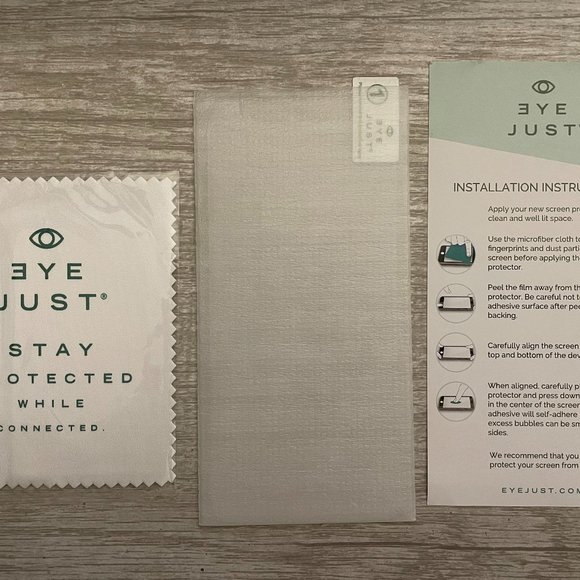 EyeJust Blue Light Blocking Screen Protector for iPhone XS - Picture 7 of 8